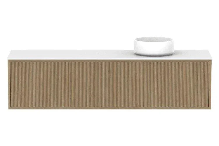 ADP Clifton Ensuite Wall Hung Vanity, 390mm Depth - Ideal Bathroom CentreCLIECS1500WHRCPPrime Oak Woodmatt1500mmRight Hand Basin