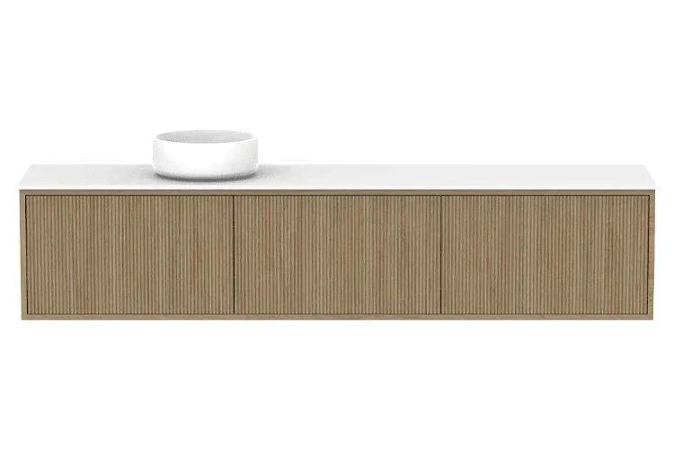 ADP Clifton Ensuite Wall Hung Vanity, 390mm Depth - Ideal Bathroom CentreCLIECS1800WHLCPPrime Oak Woodmatt1800mmLeft Hand Basin