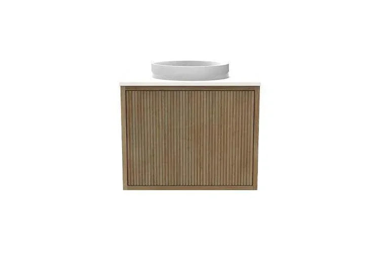 ADP Clifton Mini Small Space Wall Hung Vanity - Ideal Bathroom CentreCLIMDS0470WHCCPGPrime Oak WoodmattJoy Gloss White