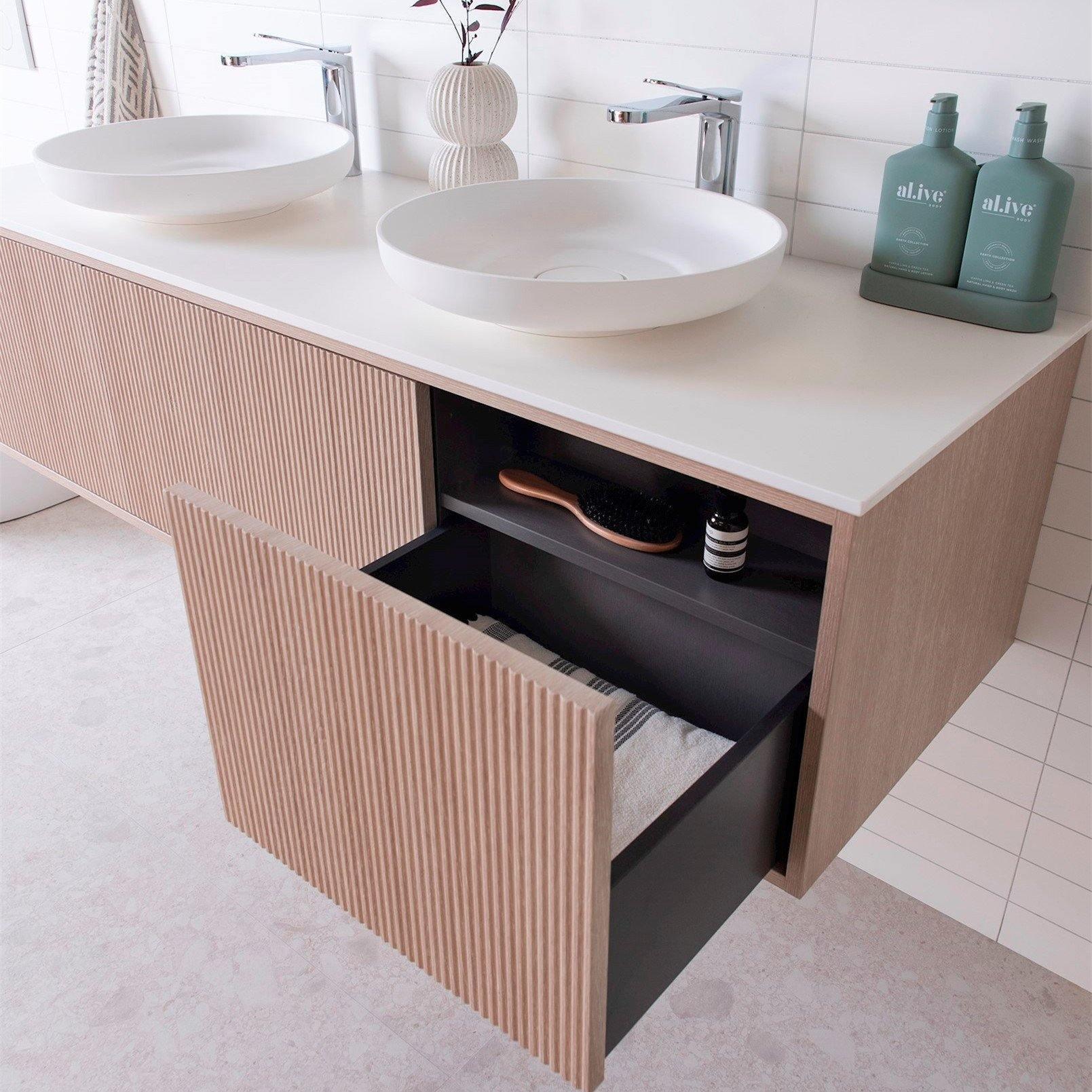 ADP Clifton Wall Hung Vanity, Full Depth Model with 500mm Depth - Ideal Bathroom CentreCLIFCS0900WHLCP3900mmLeft Hand Basin