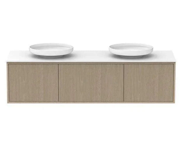 ADP Clifton Wall Hung Vanity, Full Depth Model with 500mm Depth - Ideal Bathroom CentreCLIFCS1500WHDCP121500mmDouble Bowl Basin