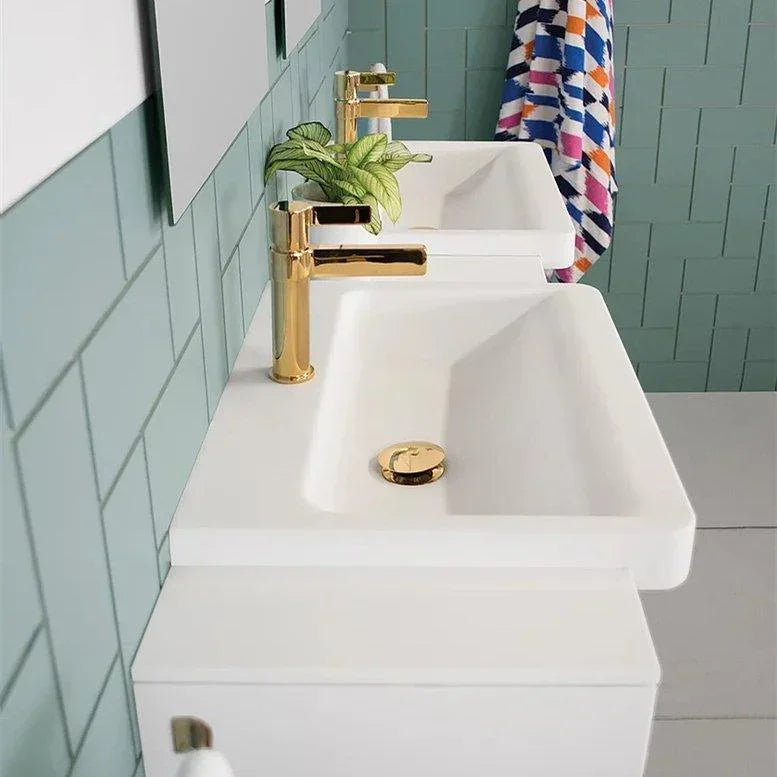 ADP Integrity Solid Surface Semi-Recessed Basin - Ideal Bathroom CentreTOPTINT5540-TSMatte White