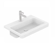 ADP Integrity Solid Surface Semi-Recessed Basin - Ideal Bathroom CentreTOPTINT5540-GGloss White