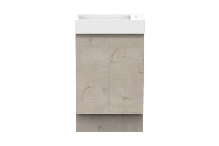 ADP Lily 500mm Small Space Vanity - Ideal Bathroom CentreLILMDT0500WKCPMFreestanding (Detachable Kickboard)