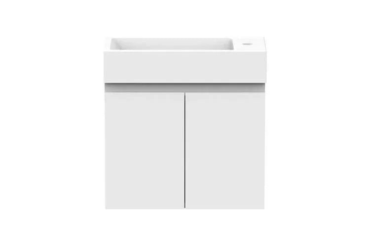 ADP Lily 500mm Small Space Vanity - Ideal Bathroom CentreLILMDT0500WKCPMFreestanding (Detachable Kickboard)