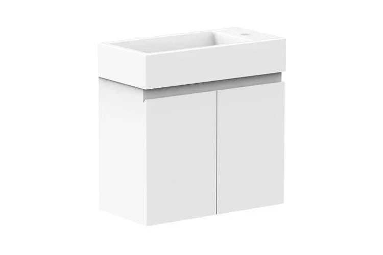 ADP Lily 500mm Small Space Vanity - Ideal Bathroom CentreLILMDT0500WKCPMFreestanding (Detachable Kickboard)