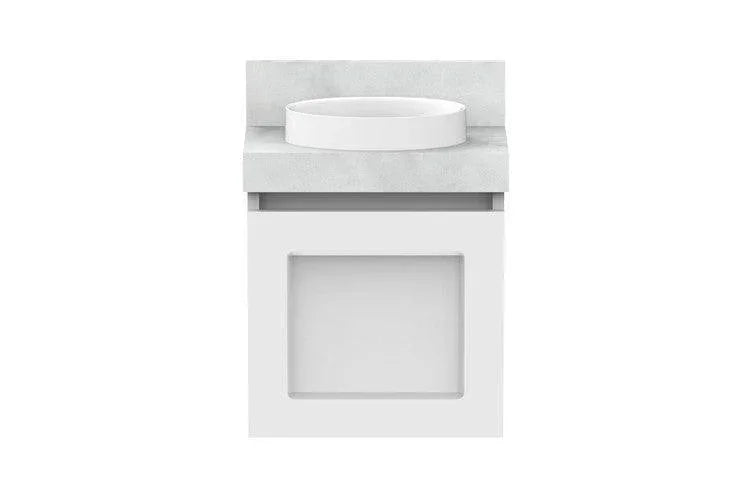 ADP London Mini Wall Hung Vanity - Ideal Bathroom CentreTLDM400WHGW400mm CentreGloss White