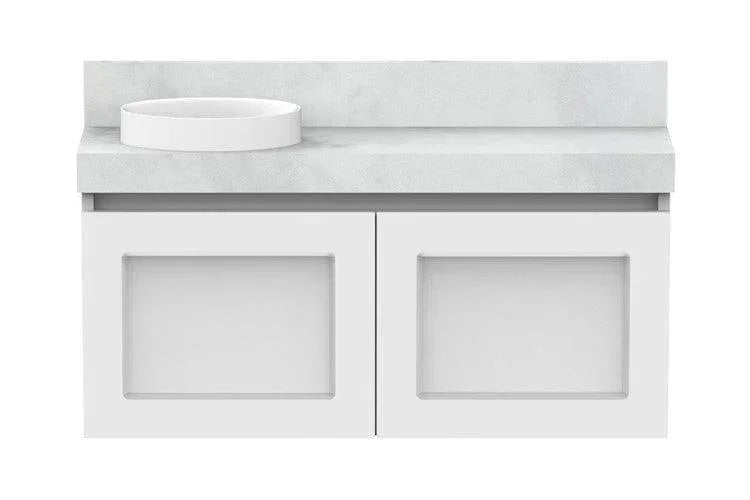 ADP London Mini Wall Hung Vanity - Ideal Bathroom CentreTLDM900WHGWL900mm Left Hand BasinGloss White