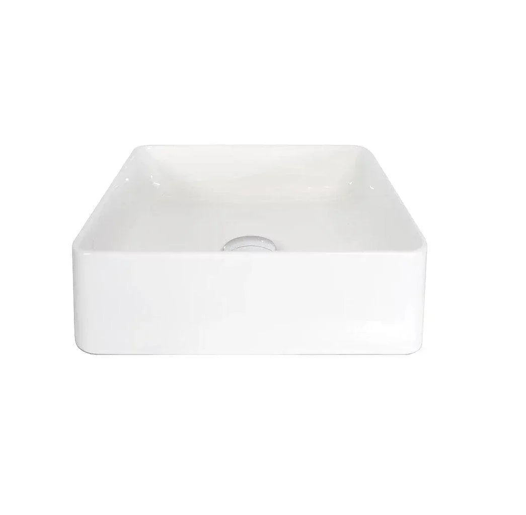 ADP Malo Ceramic Above Counter Basin - Ideal Bathroom CentreTOPCMALWH