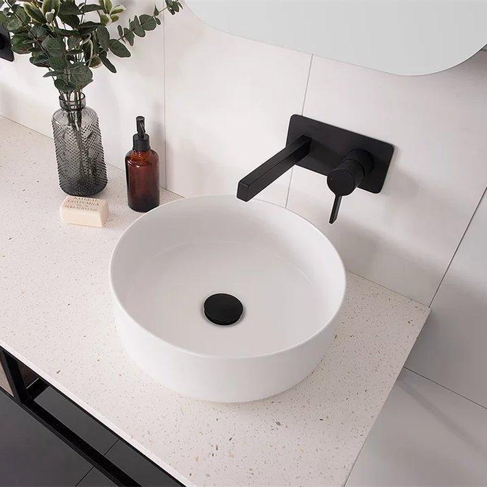 ADP Margot Ceramic Above Counter Basin - Ideal Bathroom CentreTOPCMAR360MWMatte White