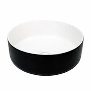 ADP Margot Duo Ceramic Above Counter Basin - Ideal Bathroom CentreTOPCMAR360BWMatte Black & Matte White