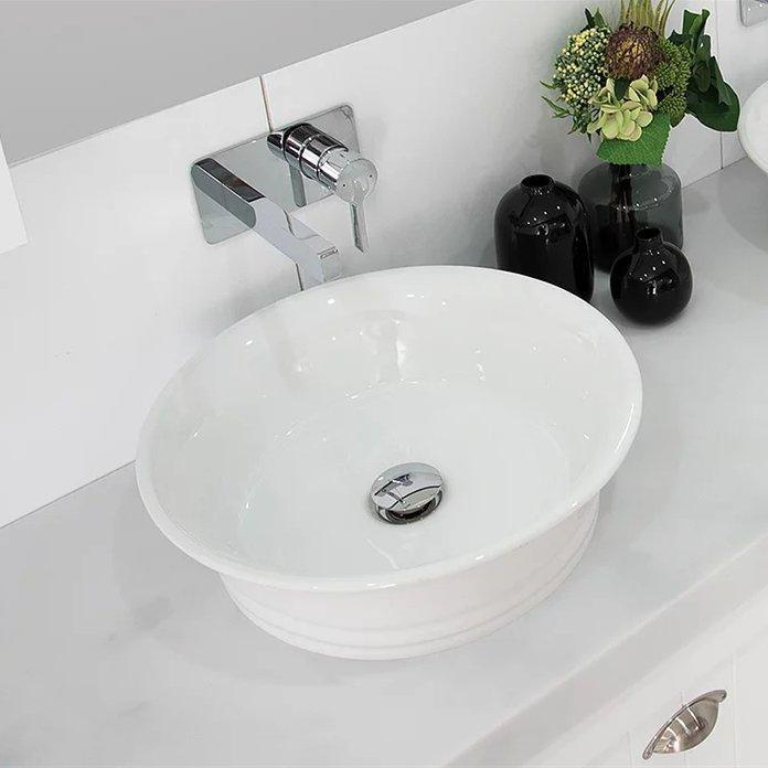 ADP Neptune Ceramic Above Counter Basin - Ideal Bathroom CentreTOPCNEPWH