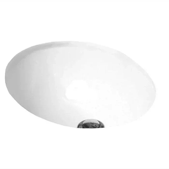 ADP Oval Ceramic Under Counter Basin - Ideal Bathroom CentreBT416