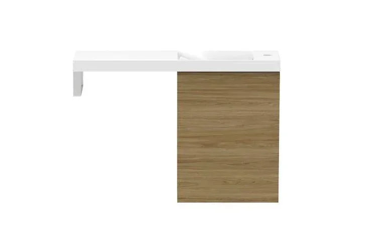 ADP Petite Rail Small Space Vanity - Ideal Bathroom CentrePETR8004WH800 Top / 400 CabinetWall Hung