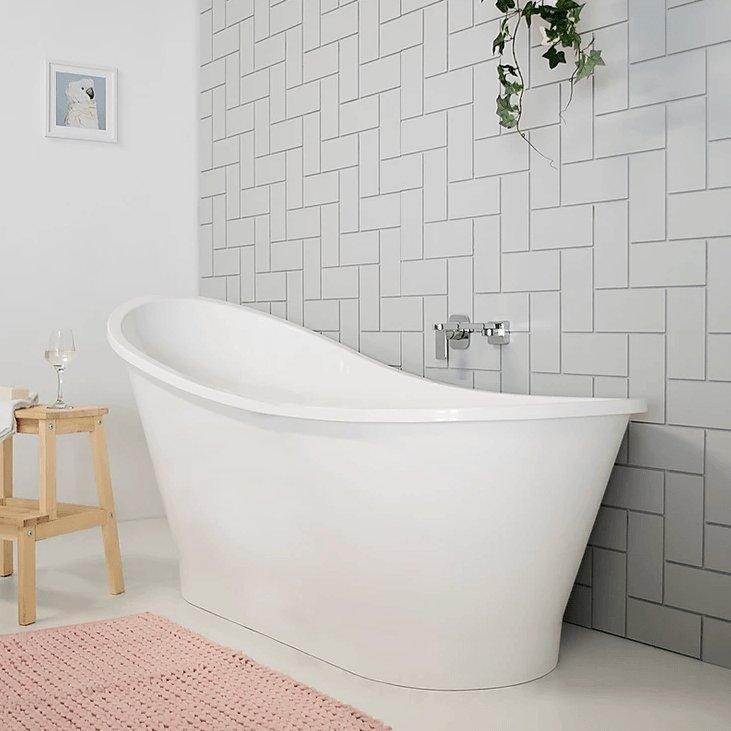 ADP Placido 1590 Freestanding Bath - Ideal Bathroom CentrePLACBATH1590G