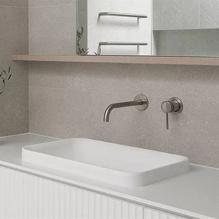 ADP Pride Solid Surface Semi Inset Basin - Ideal Bathroom CentreTOPTPRI5537-GGloss White