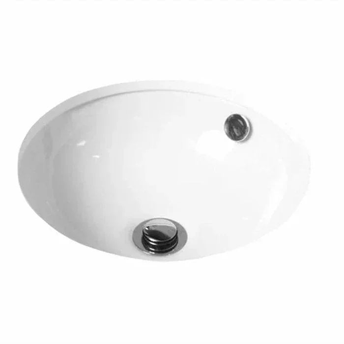 ADP Round Ceramic Under Counter Basin - Ideal Bathroom CentreBT016