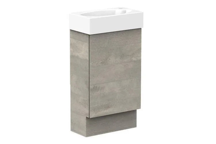 ADP Tiny 465mm Small Space Vanity - Ideal Bathroom CentreTIN0465WKFreestanding (Detachable Kickboard)