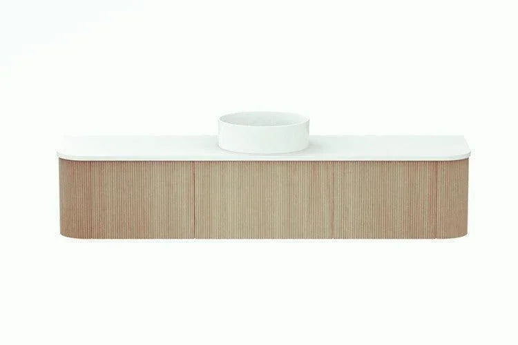 ADP Waverley Curved Wall Hung Vanity - Ideal Bathroom CentreWAVFAS1800WHCCP1800mmCentre BasinCoastal Oak