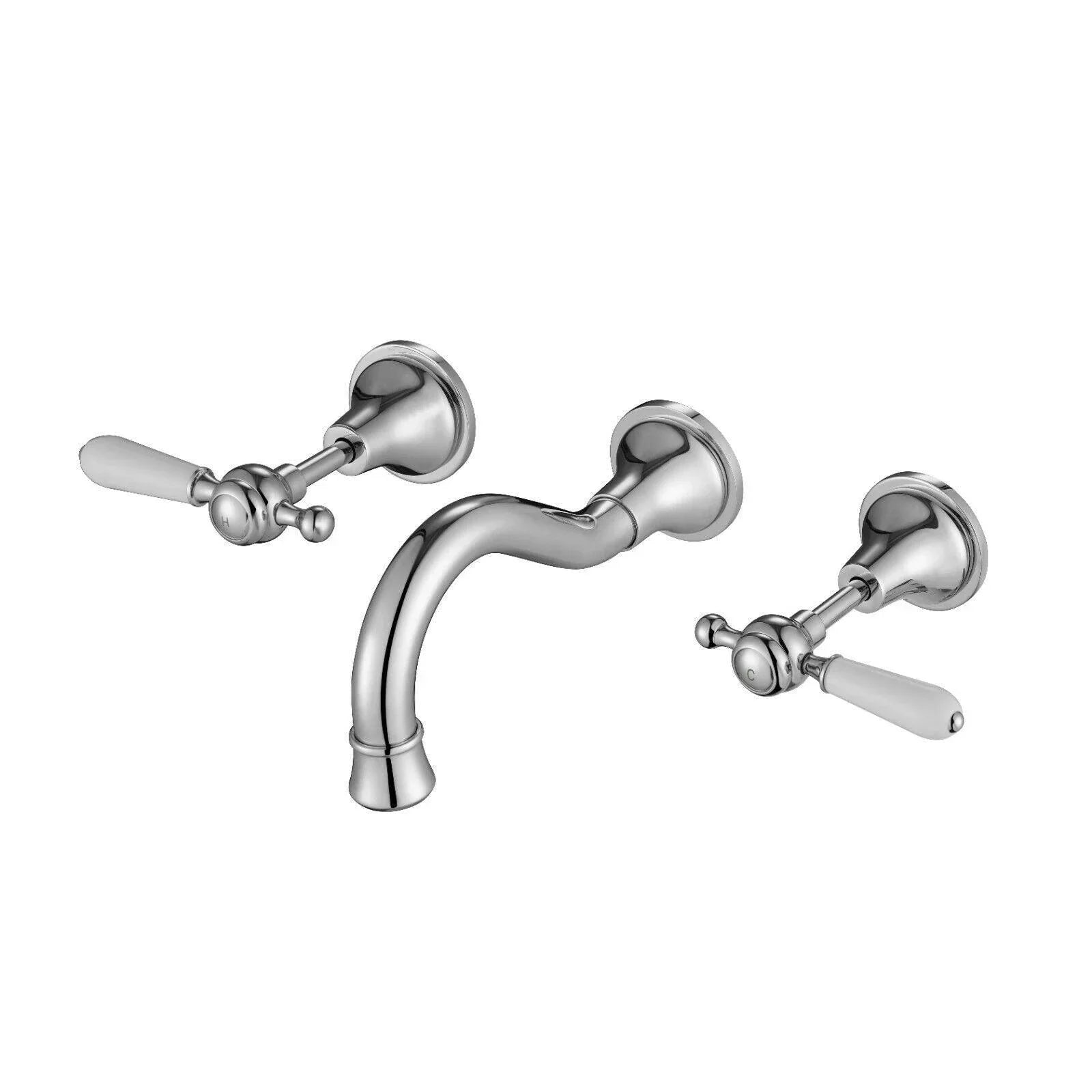 Bordeaux Bath Tap Set - Ideal Bathroom CentreBOR007Chrome