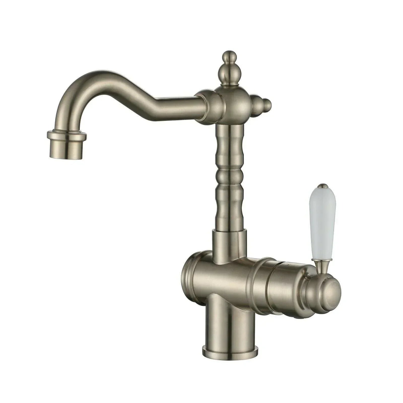 Bordeaux High Rise Basin Mixer - Ideal Bathroom CentreBOR002BNBrushed Nickel