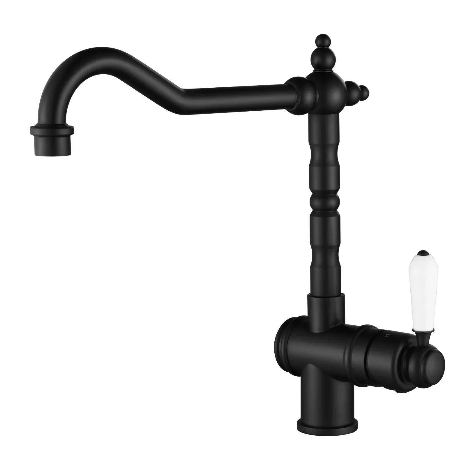 Bordeaux Sink Mixer - Ideal Bathroom CentreBOR004BKMatte Black