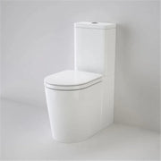 Caroma Liano Cleanflush Easy Height Wall Faced Toilet Suite - Ideal Bathroom Centre766450WDouble Flap Seat - White