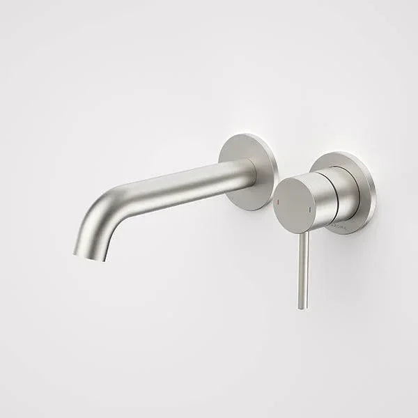 Caroma Liano II 175mm Wall Basin/Bath Mixer - Ideal Bathroom Centre96344BN6ABrushed Nickel