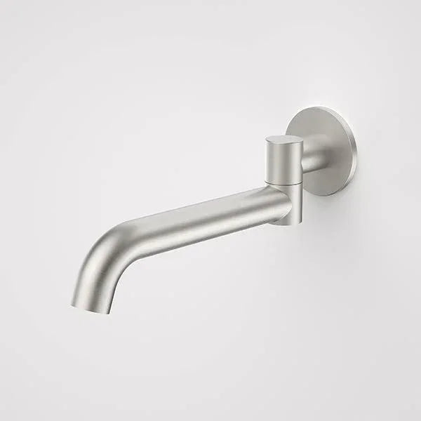 Caroma Liano II 220mm Wall Basin/Bath Swivel Outlet - Ideal Bathroom Centre96376BNBrushed Nickel