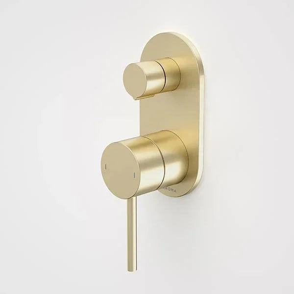 Caroma Liano II Bath/ Shower Diverter Mixer - Ideal Bathroom Centre96366BBBrushed Brass