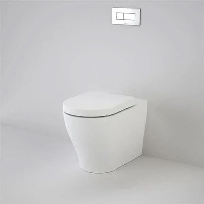 Caroma Luna Cleanflush Invisi Series II Wall Faced Toilet Suite, White