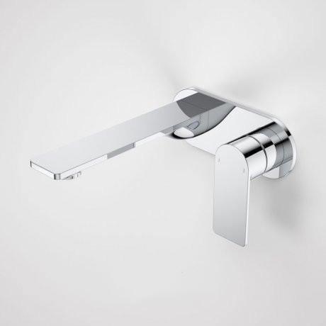 Caroma Urbane II 180mm Wall Basin/ Bath Mixer-Round Cover Plate - Ideal Bathroom Centre99631C6AChrome