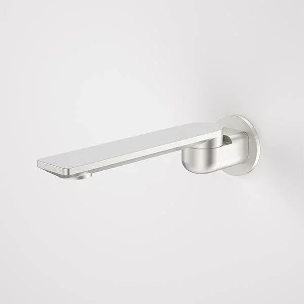 Caroma Urbane II 220mm Bath Swivel Outlet-Round Cover Plate - Ideal Bathroom Centre99669BNBrushed Nickel