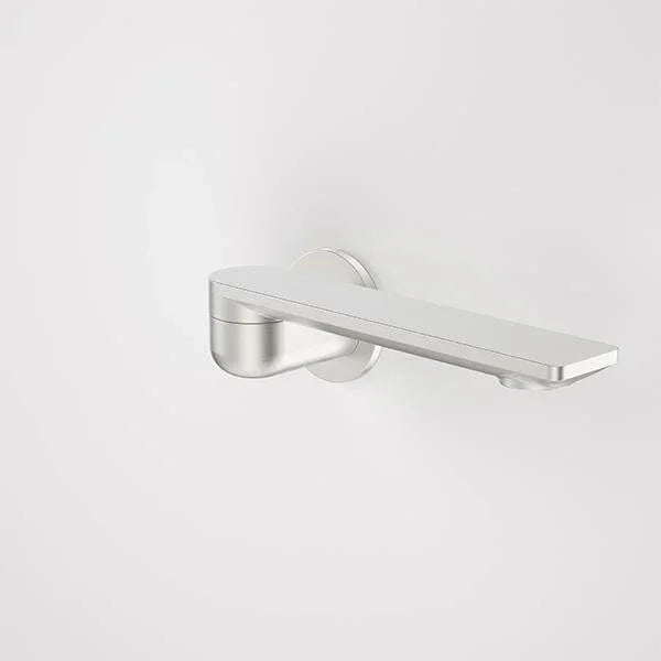 Caroma Urbane II 220mm Bath Swivel Outlet-Round Cover Plate - Ideal Bathroom Centre99669BNBrushed Nickel