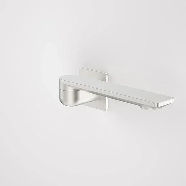 Caroma Urbane II 220mm Bath Swivel Outlet-Square Cover Plate - Ideal Bathroom Centre99670BNBrushed Nickel