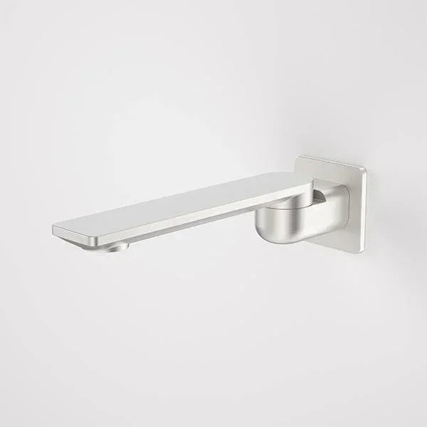 Caroma Urbane II 220mm Bath Swivel Outlet-Square Cover Plate - Ideal Bathroom Centre99670BNBrushed Nickel