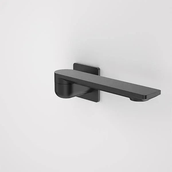 Caroma Urbane II 220mm Bath Swivel Outlet-Square Cover Plate - Ideal Bathroom Centre99670BMatte Black