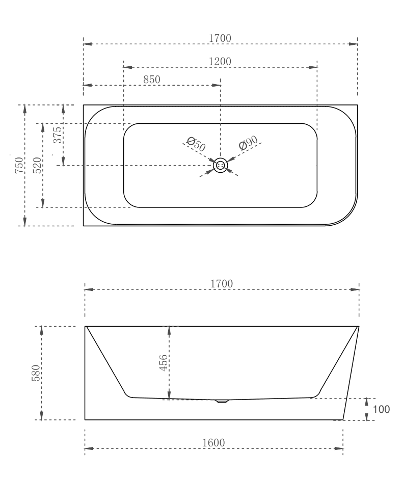 Cassa Design Ashton Corner Back to Wall Bathtub - Ideal Bathroom CentreBT-AS1500LH1500mmLeft Hand CornerGloss White
