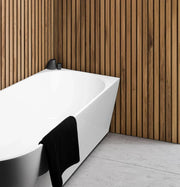 Cassa Design Auris Corner Back to Wall Bathtub-Gloss White - Ideal Bathroom CentreBT-NA1400RH1400mmRight Hand Corner