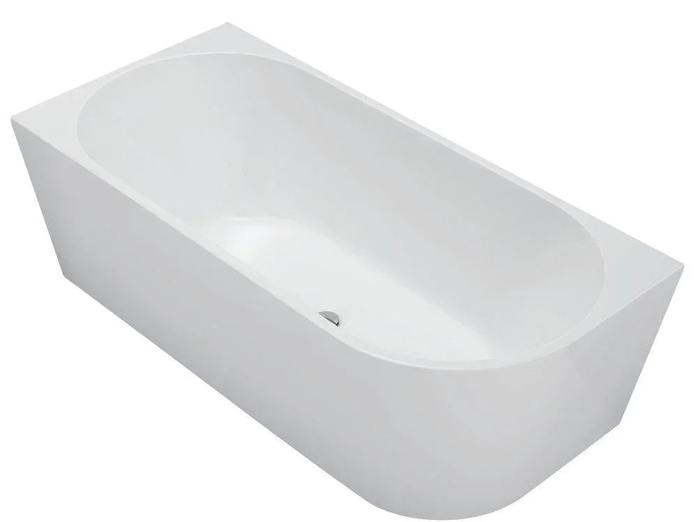 Cassa Design Auris Corner Back to Wall Bathtub-Gloss White - Ideal Bathroom CentreBT-NA1400LH1400mmLeft Hand Corner