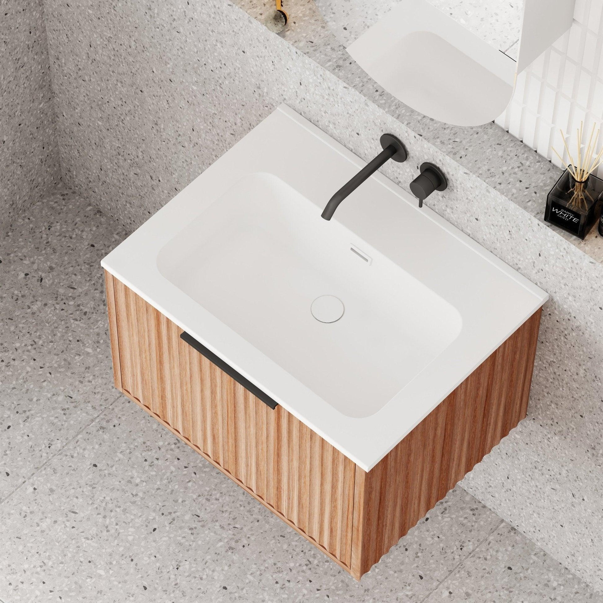 Cassa Design Caputre Wall Hung Vanity - Ideal Bathroom CentreCAP750WH-OAK750mmNatural Oak