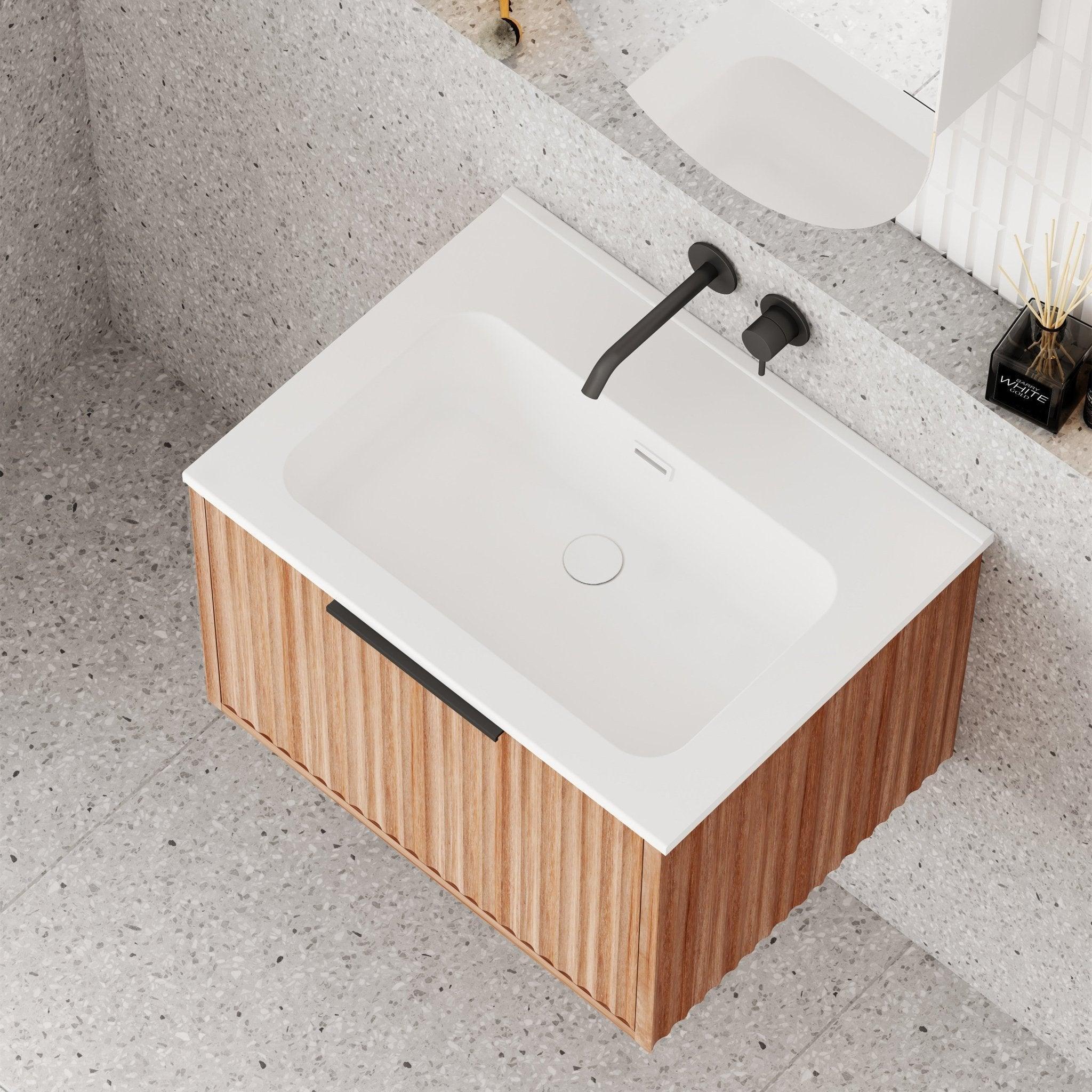 Cassa Design Caputre Wall Hung Vanity - Ideal Bathroom CentreCAP750WH-OAK750mmNatural Oak