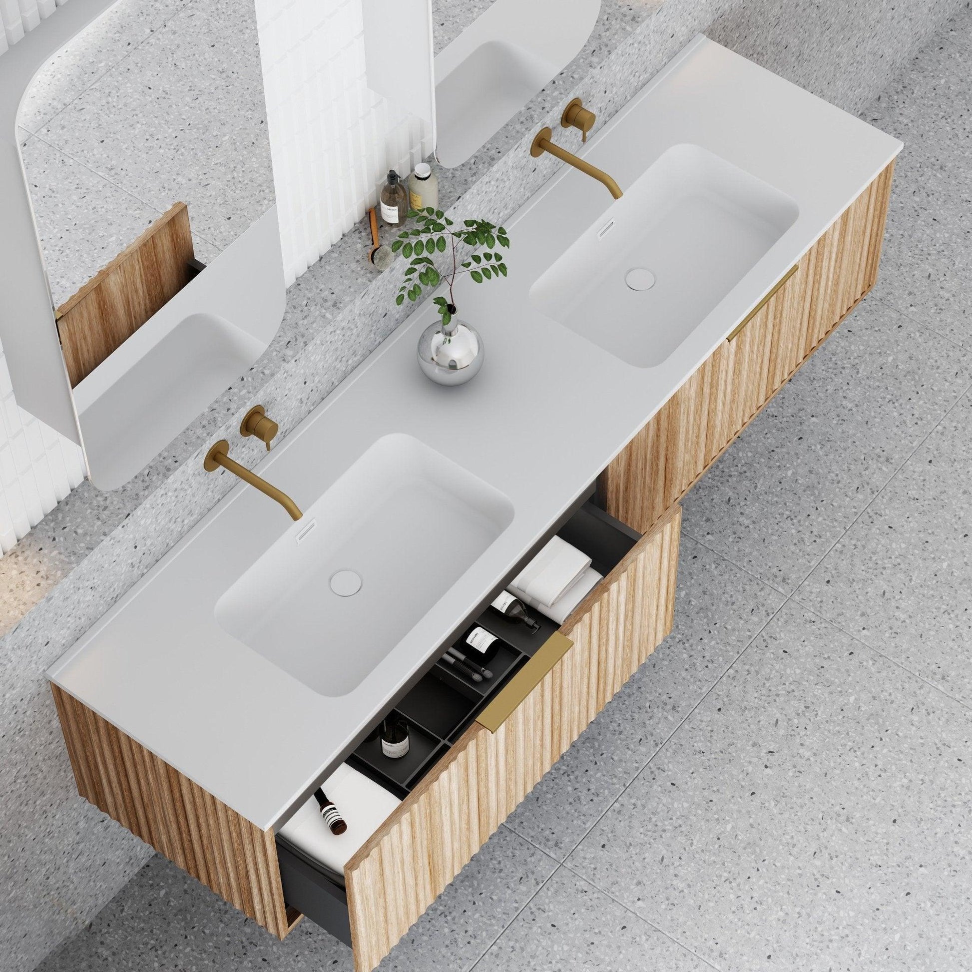 Cassa Design Caputre Wall Hung Vanity - Ideal Bathroom CentreCAP1800WH-OAK1800mmNatural Oak