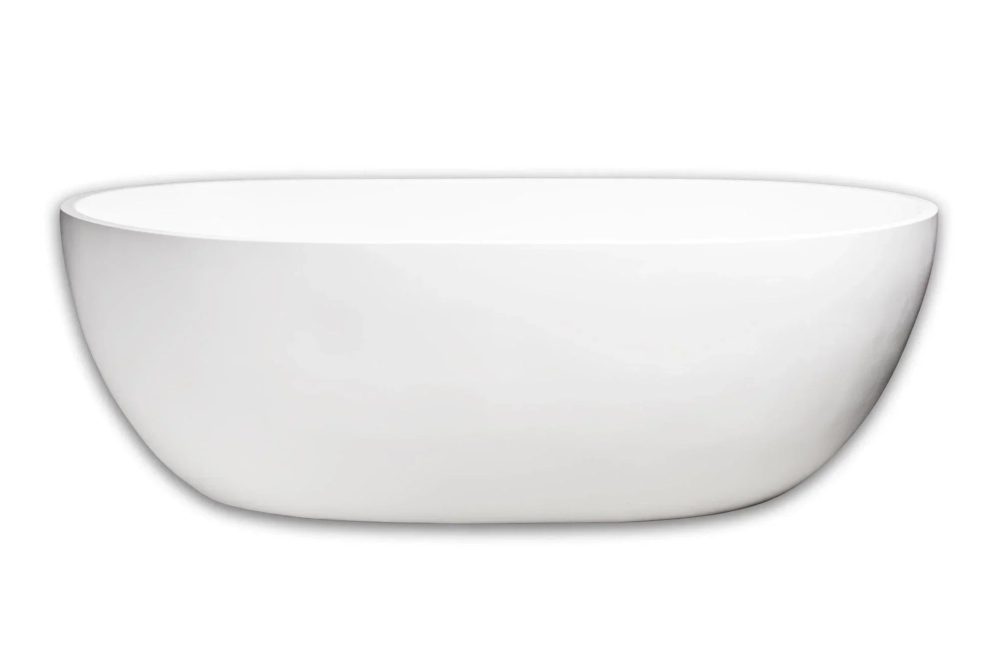 Cassa Design Egg Shape Freestanding Bath-Matte White - Ideal Bathroom CentreBT-EL1400M1400mm