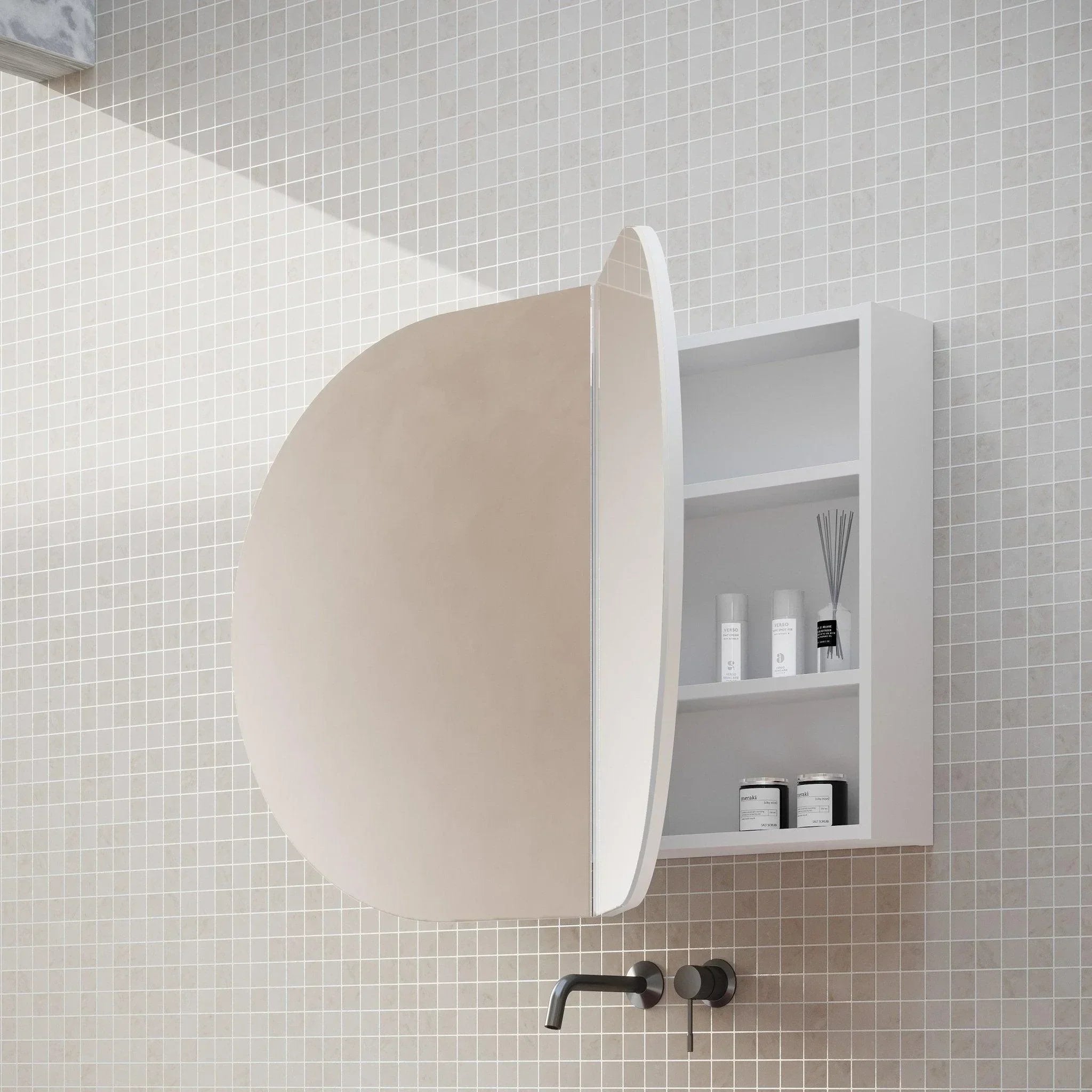 Cassa Design Elli Pill Shaving Cabinet - Ideal Bathroom CentreOVL1275MW1200mm