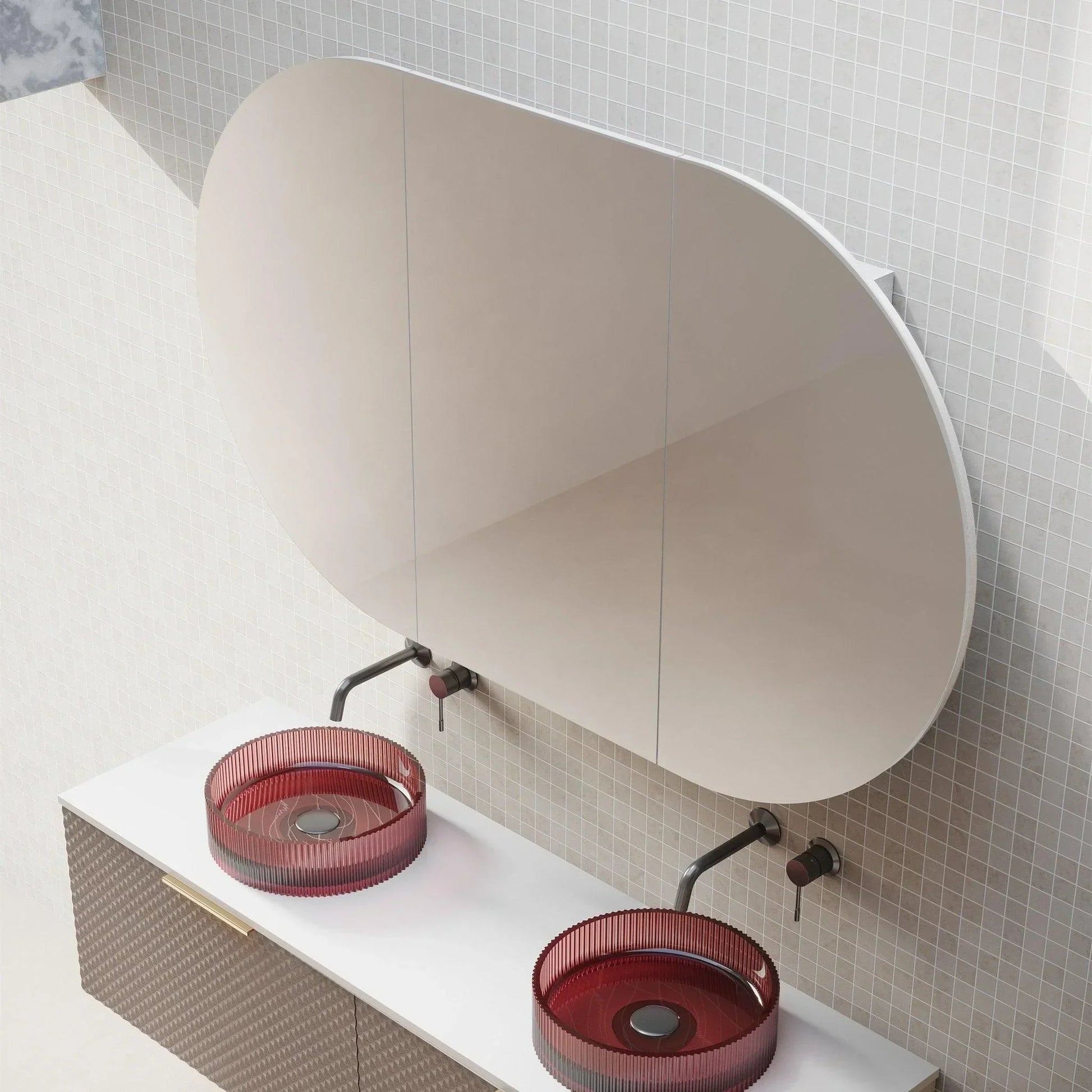 Cassa Design Elli Pill Shaving Cabinet - Ideal Bathroom CentreOVL1590MW1500mm