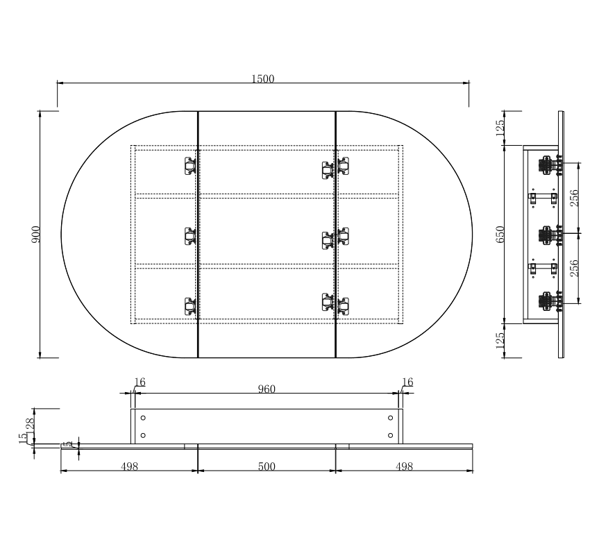 Cassa Design Elli Pill Shaving Cabinet - Ideal Bathroom CentreOVL1890MW1800mm