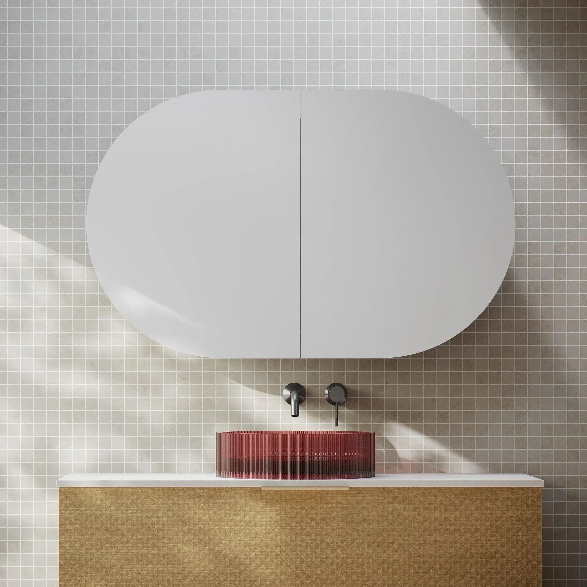 Cassa Design Elli Pill Shaving Cabinet - Ideal Bathroom CentreOVL1275MW1200mm