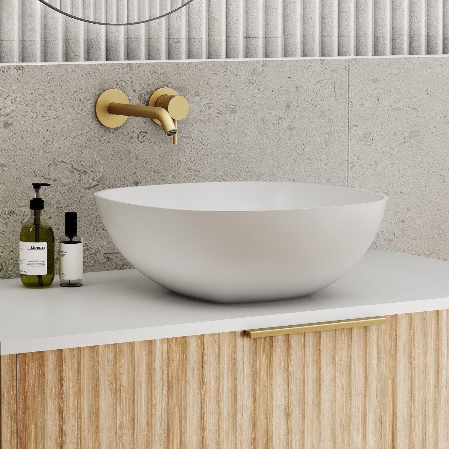Cassa Design Rec Slim 360x360x130mm Above Counter Basin - Ideal Bathroom Centre