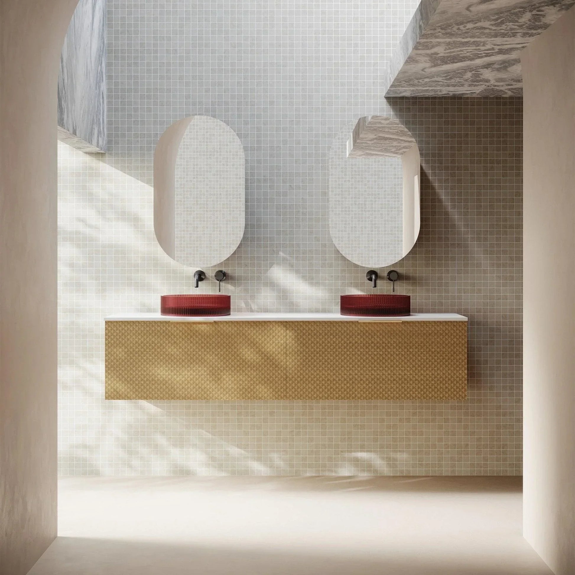 Cassa Design Relievo Wall Hung Vanity - Ideal Bathroom CentreREL1800IORelievo Oak1800mm